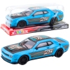 Rear-wheel drive sports racing car blue Rear-wheel drive sports racing car blue