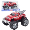 Rear-wheel drive off-road rescue vehicle with towbar, red 27cm Rear-wheel drive off-road rescue vehicle with towbar, red 27cm
