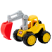 Backhoe Loader Garden Sand Children's Yellow