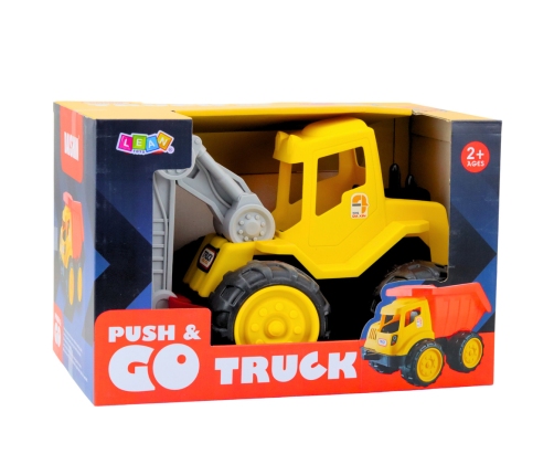 Backhoe Loader Garden Sand Children's Yellow
