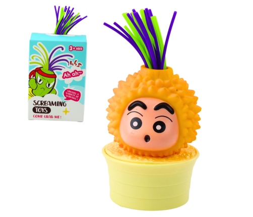 Screaming Vegetables Interactive Figurines Colorful Hair Mix