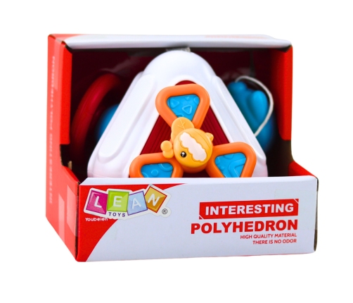 Educational Manipulative Sensory Cube for Toddlers, Colorful 5-in-1