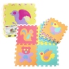 Soft Puzzle Educational Mat Animals EVA Foam Colorful 9 pcs.