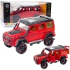 Off-Road Car Metal Pull-Back Drive Opening Doors Red 1:22 Off-Road Car Metal Pull-Back Drive Opening Doors Red 1:22
