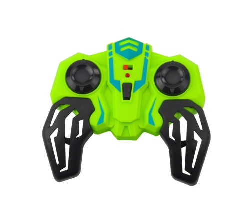 Remote Controlled RC Stunt Car 360° Spins Green