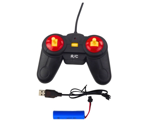 RC Police Off-Road Vehicle White 1:12