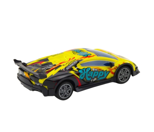 RC Remote Control Sports Car LED Lights Yellow 1:22