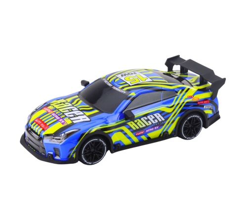 Remote Control Sports Car Blue Yellow