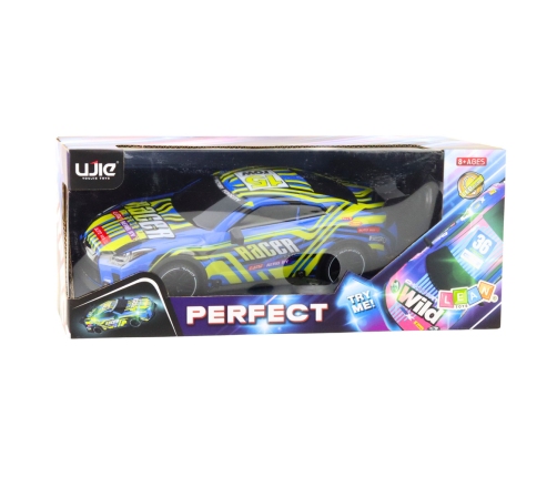 Remote Control Sports Car Blue Yellow