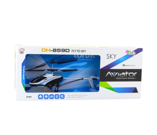 RC Aviator DH-859D LED 360° Remote Controlled Helicopter