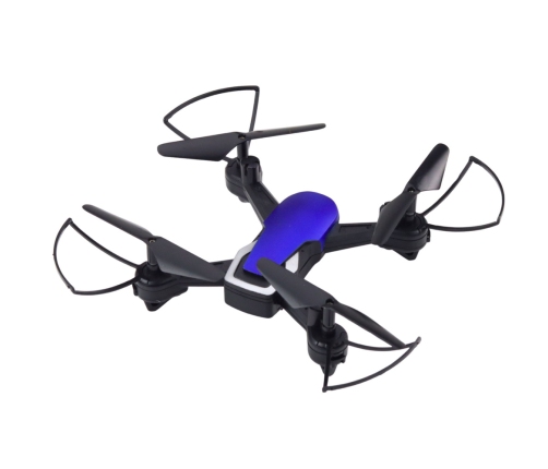 Drone Six-Axis Gyroscope LED Lights 360° Rotation Blue