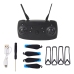 Remote Controlled Drone LU800 Camera LED Lights Blue
