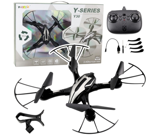 Y30 Remote Controlled Drone LED Lights Light Gyroscope 360° Rotation