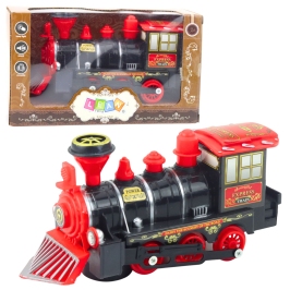 Classic Electric Locomotive Obstacle Sensor Lights Sounds