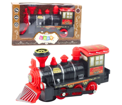 Classic Electric Locomotive Obstacle Sensor Lights Sounds