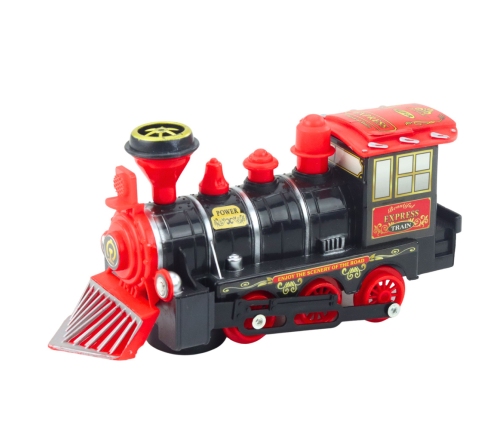 Classic Electric Locomotive Obstacle Sensor Lights Sounds