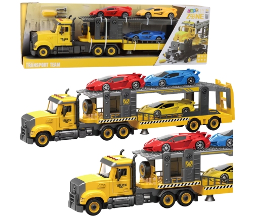 Lora Truck Tow Truck Turning Lights Sounds Cars Screwdriver