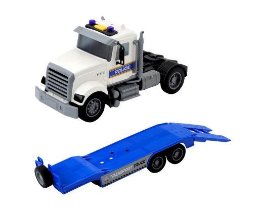 Police Transport Truck Helicopter Lights and Sounds Set