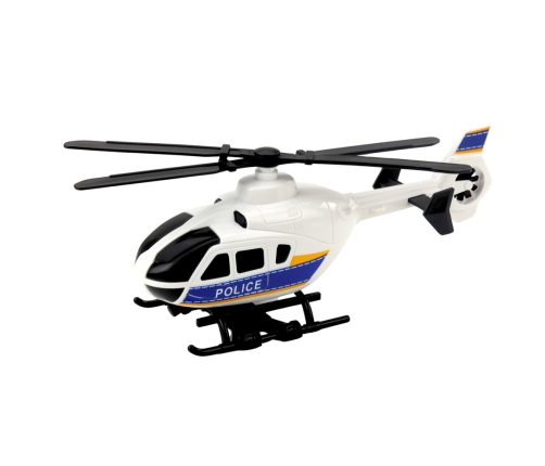 Police Transport Truck Helicopter Lights and Sounds Set