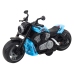 Battery Operated Toy Motorcycle with Lights and Sounds Blue
