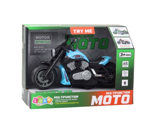 Battery Operated Toy Motorcycle with Lights and Sounds Blue