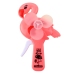Flamingo Pink Hand Fan