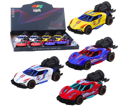 Sports Car With Lights, Sounds, Smoke Effect 1:36 Mix