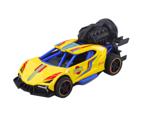 Sports Car With Lights, Sounds, Smoke Effect 1:36 Mix