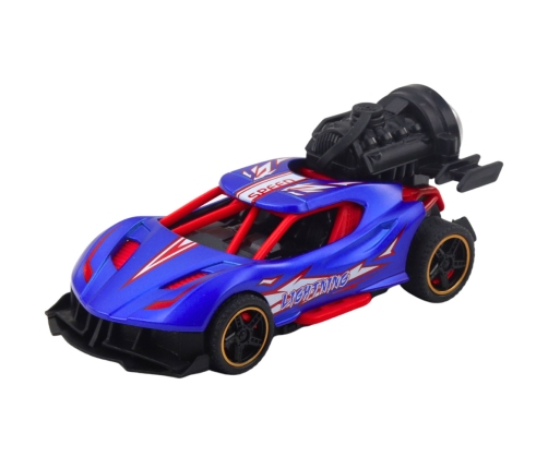 Sports Car With Lights, Sounds, Smoke Effect 1:36 Mix