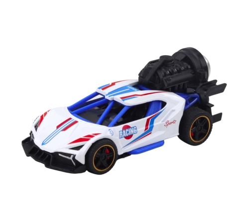 Sports Car With Lights, Sounds, Smoke Effect 1:36 Mix