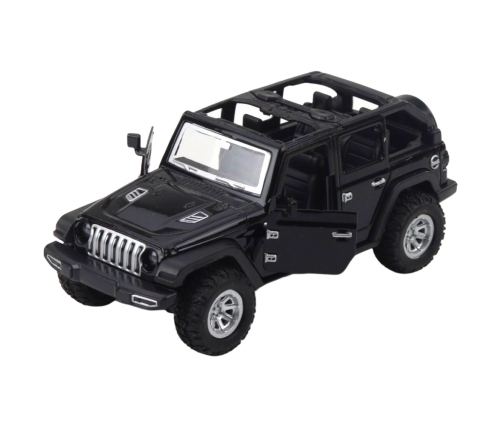 Off-road SUV Car Metal Pull-Back Drive Opening Doors Mix