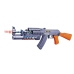 Toy AK-47 Rifle Shooting Simulation LED Lights Sounds