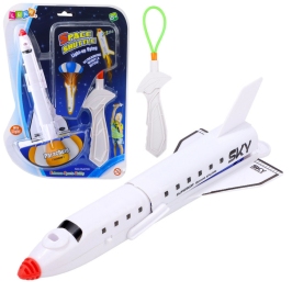 Spaceship With Parachute Slingshot Light Arcade Sports Game