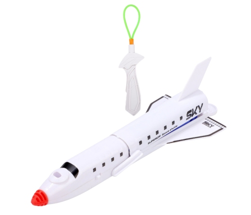 Spaceship With Parachute Slingshot Light Arcade Sports Game