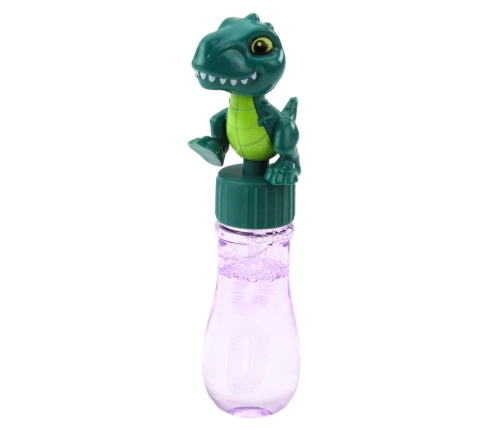 Soap Bubbles Dinosaur Movable Figurine Colorful 14cm Mix