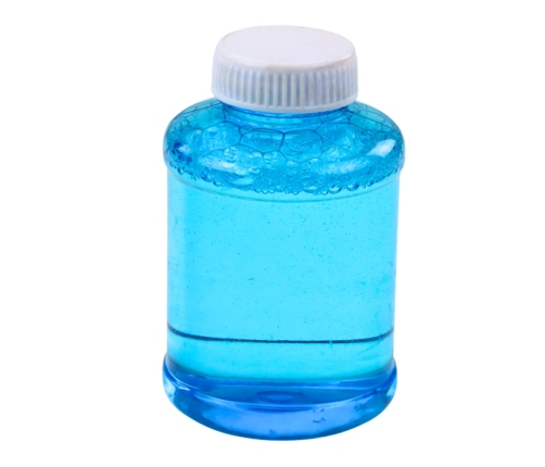 Electric Water Gun Soap Bubbles 2in1 Gray Blue