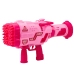 Large Electric Bubble Gun 64 Holes Pink