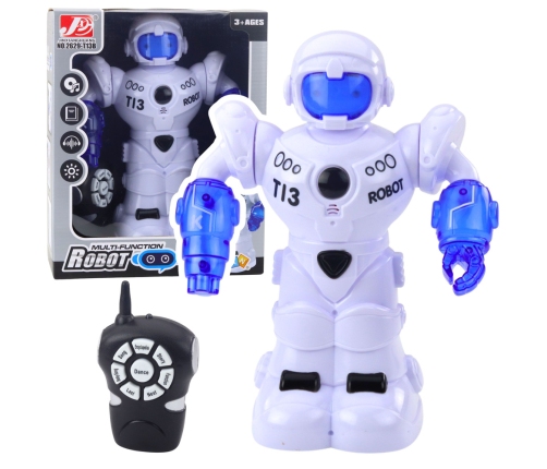 Intelligent Remote Controlled Robot with RC Remote Control, Lights and Sounds