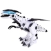 Battery Operated Dinosaur Robot with Wings Moves Lights Sounds