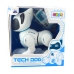 Interactive Robot Dog Remote Control Light Sound White Blue