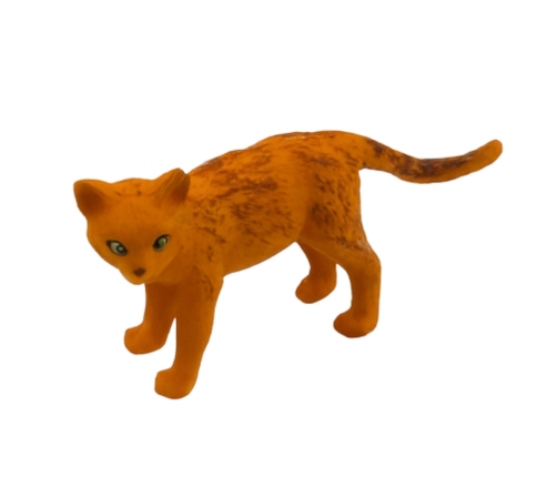 Set of Mini Figures Cat Breeds Cats Feeding Bowl 4-6cm 7pcs