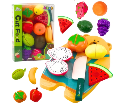 Fruit Chopping Set Board Knife Educational Accessories For Children