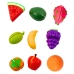 Fruit Chopping Set Board Knife Educational Accessories For Children