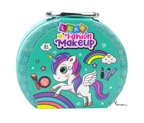 Nail Makeup Beauty Set in Turquoise Cosmetic Bag