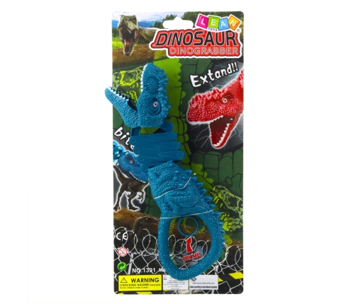 Biting Dinosaur Grapple Gun Blue