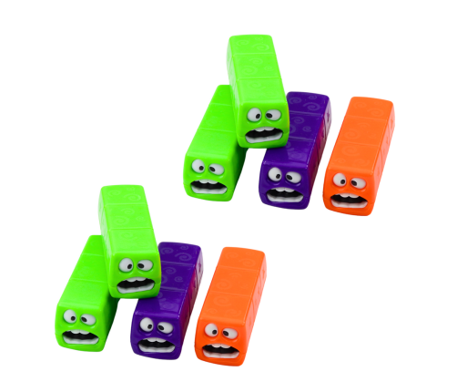 Skill Game Tower 24 Blocks With Smiley Faces Colorful