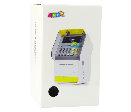 ATM Safe Piggy Bank PIN Code ATM Card Pink