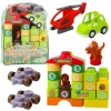Educational Construction Blocks in a Backpack Dinosaurs Numbers Letters 49 pcs. Educational Construction Blocks in a Backpack Dinosaurs Numbers Letters 49 pcs.