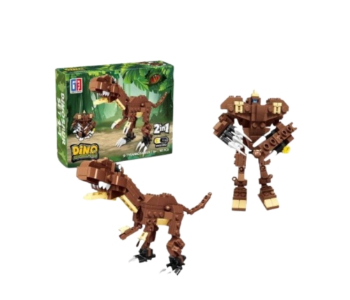 Dinosaur Robot 2in1 Construction Blocks 50-70 pcs Mix