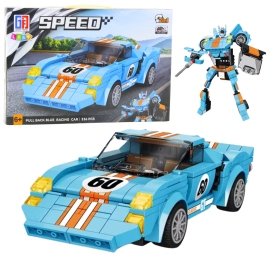 Building Blocks Car Robot 2in1 Orange-Blue Drive 336 pcs. Building Blocks Car Robot 2in1 Orange-Blue Drive 336 pcs.